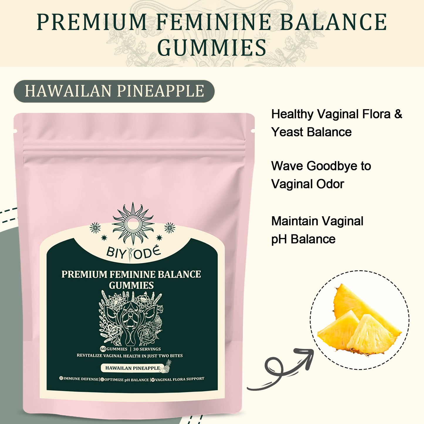 Female balance gummies