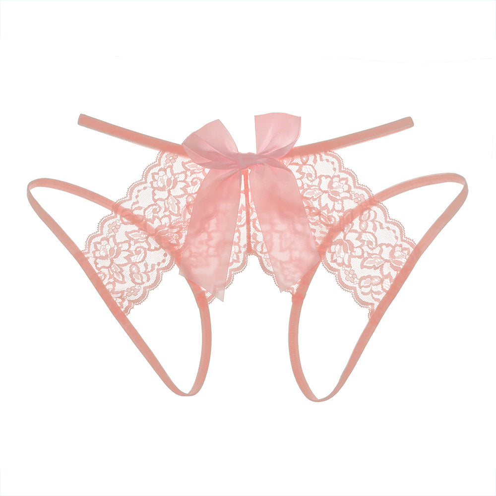Sexy Lingerie Uniform Temptation Plus Size 200kg Pure Seductive Lace Tearable Open Crotch Pants Set