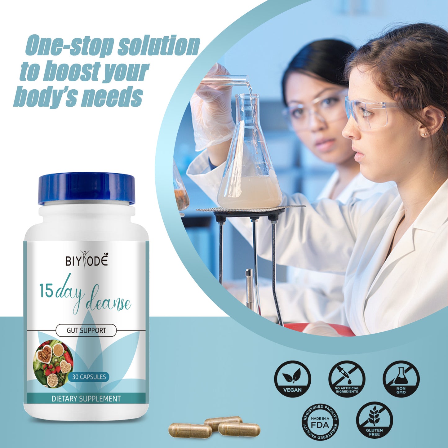 Clean capsules
