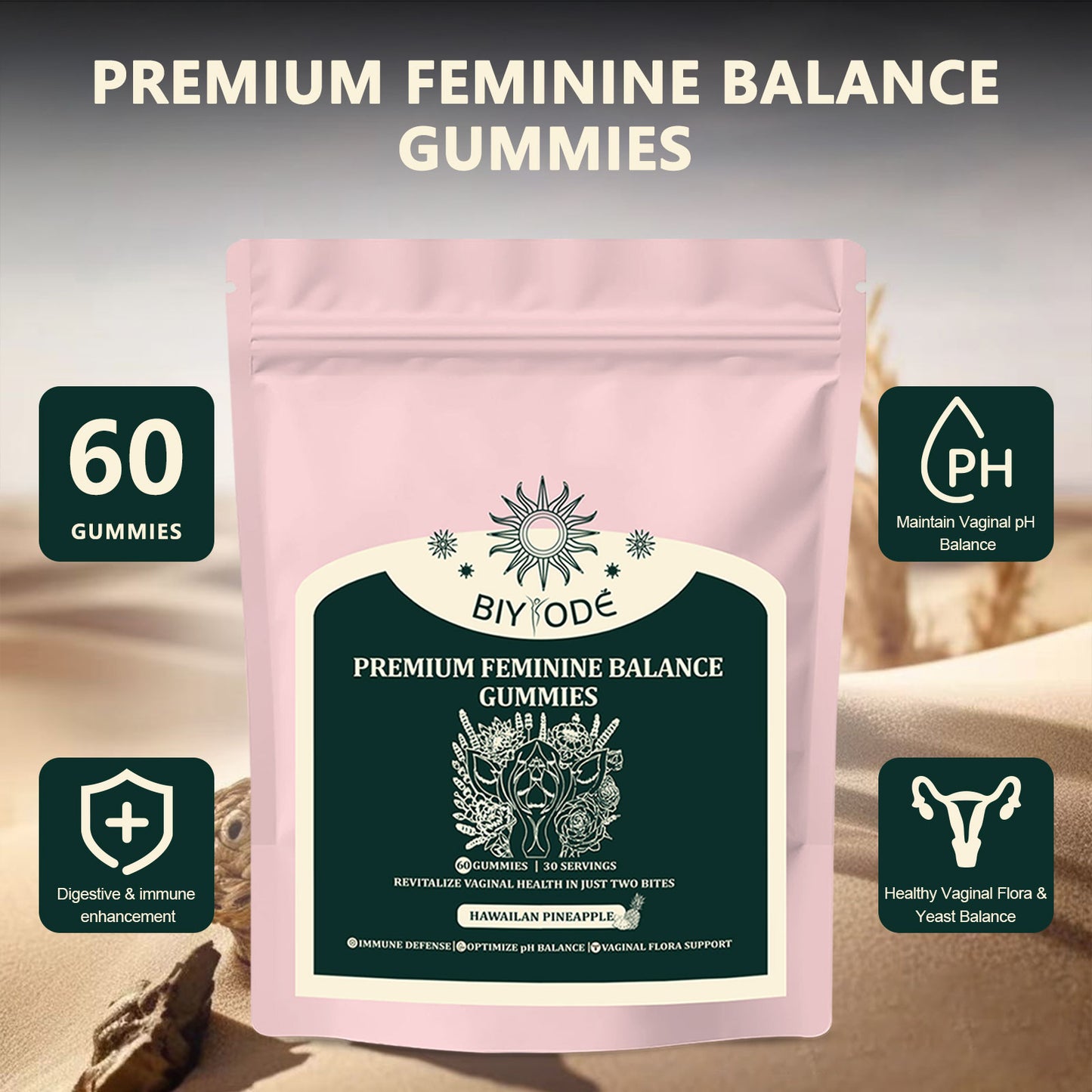 Female balance gummies