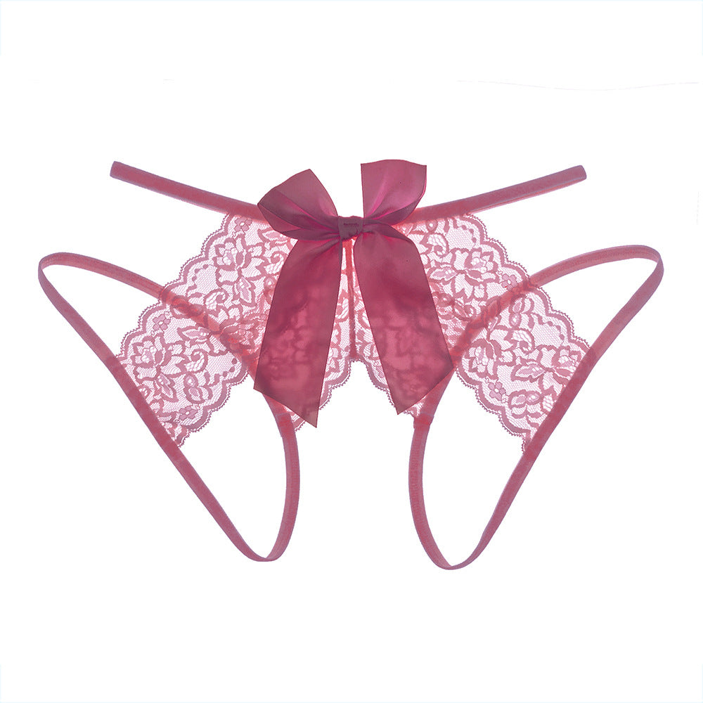 Sexy Lingerie Uniform Temptation Plus Size 200kg Pure Seductive Lace Tearable Open Crotch Pants Set